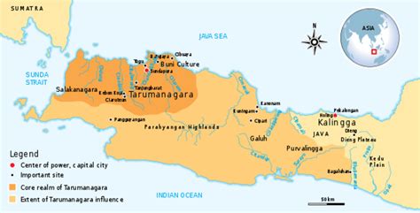 Le développement du royaume de Tarumanegara au 7ème siècle: une nouvelle ère pour Java et ses environs